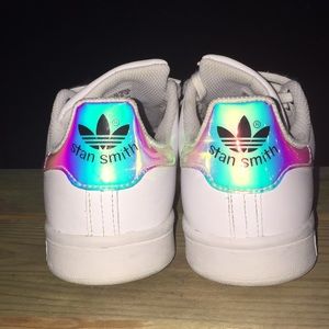 Rare Holographic Stan Smith Adidas 🌈